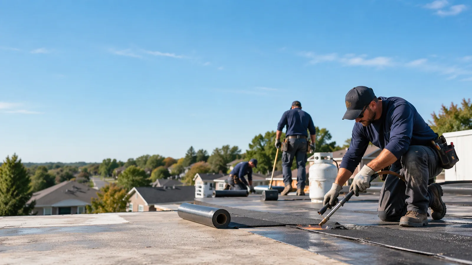 Flat Roof Leak Repair providers in Roebling, NJ